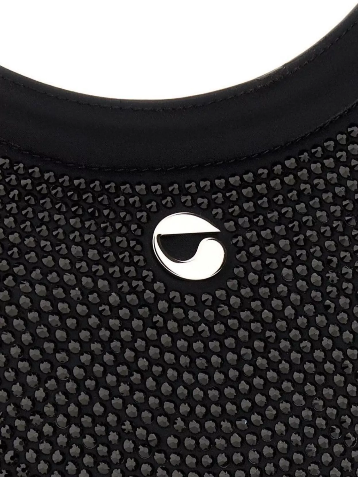 COPERNI STRETCH COTTON BLEND RING SWIPE SHOULDER BAG 