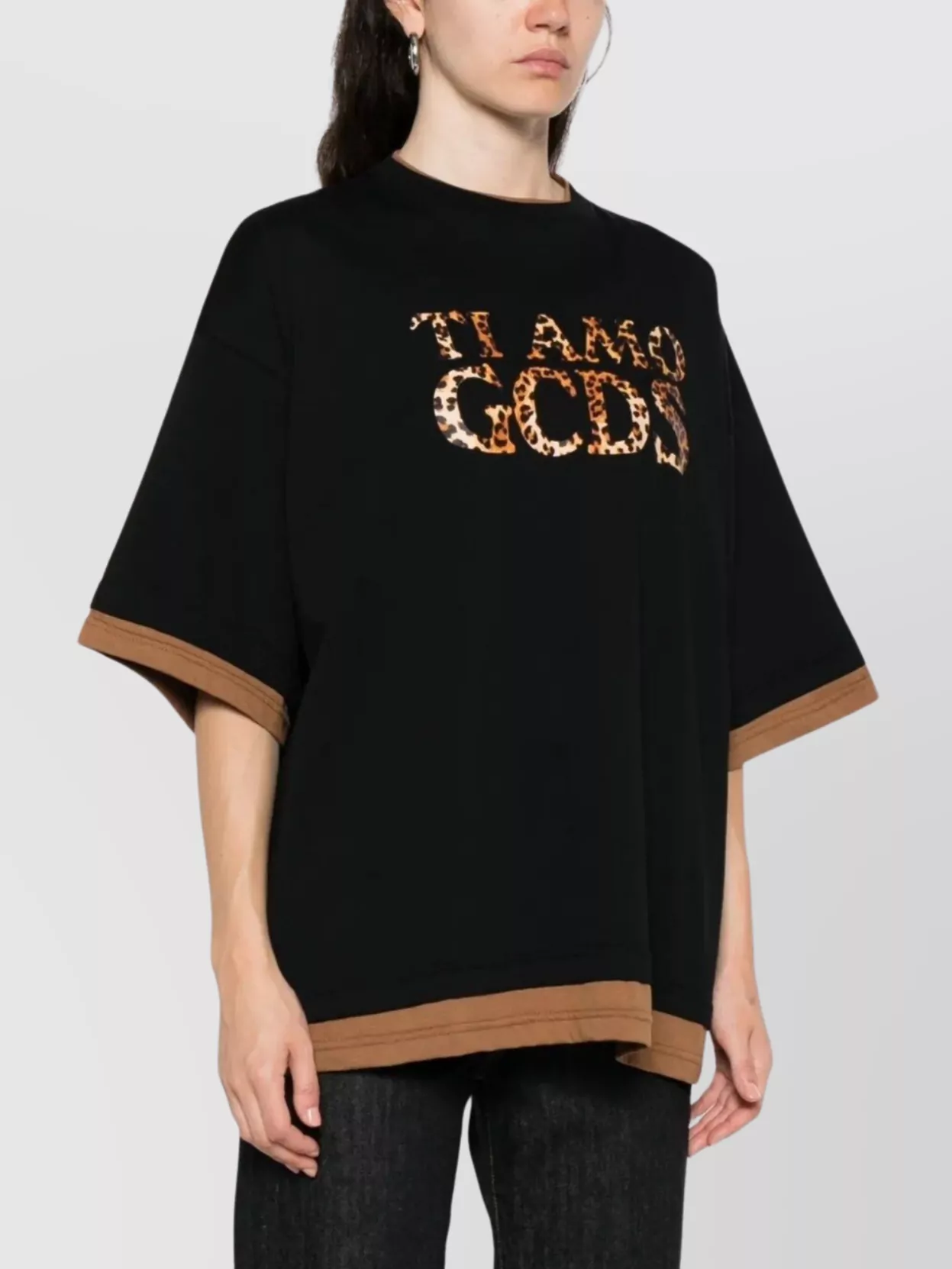 Gcds Love Logo Oversized T-Shirt