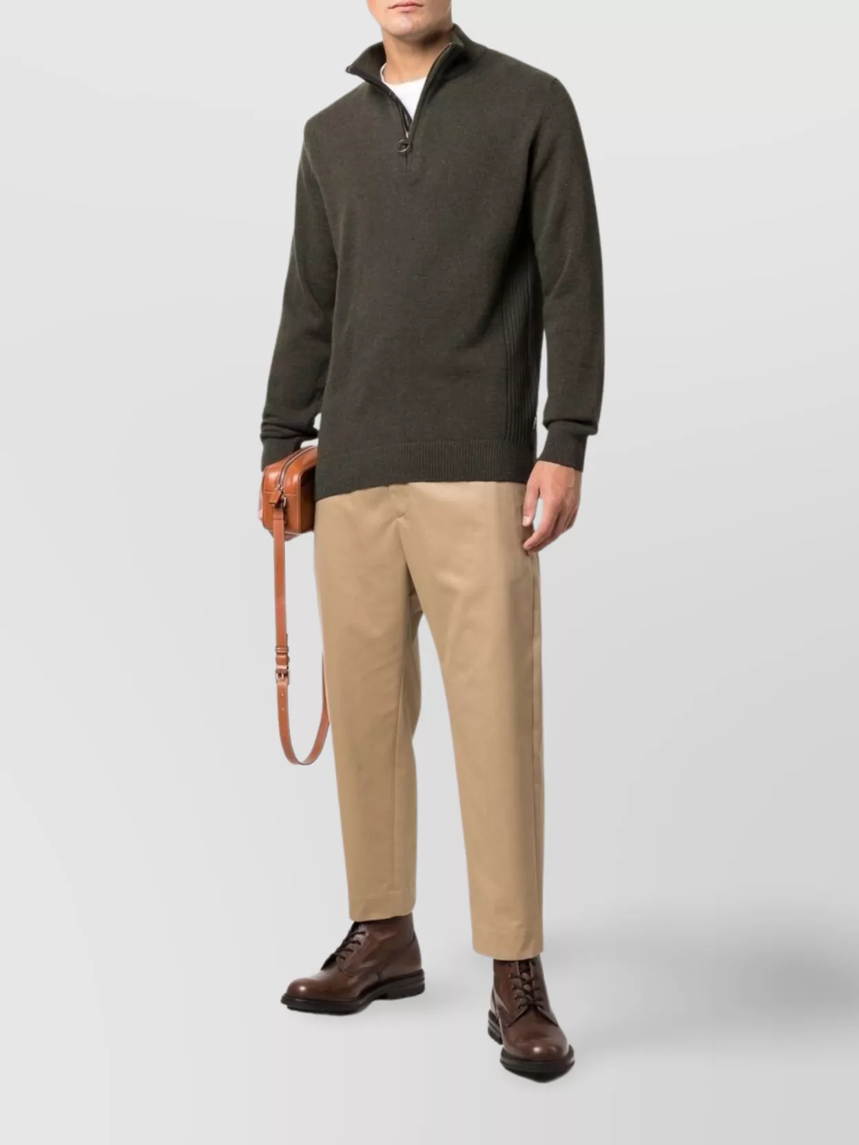 Barbour Half Zip Sweater Holden