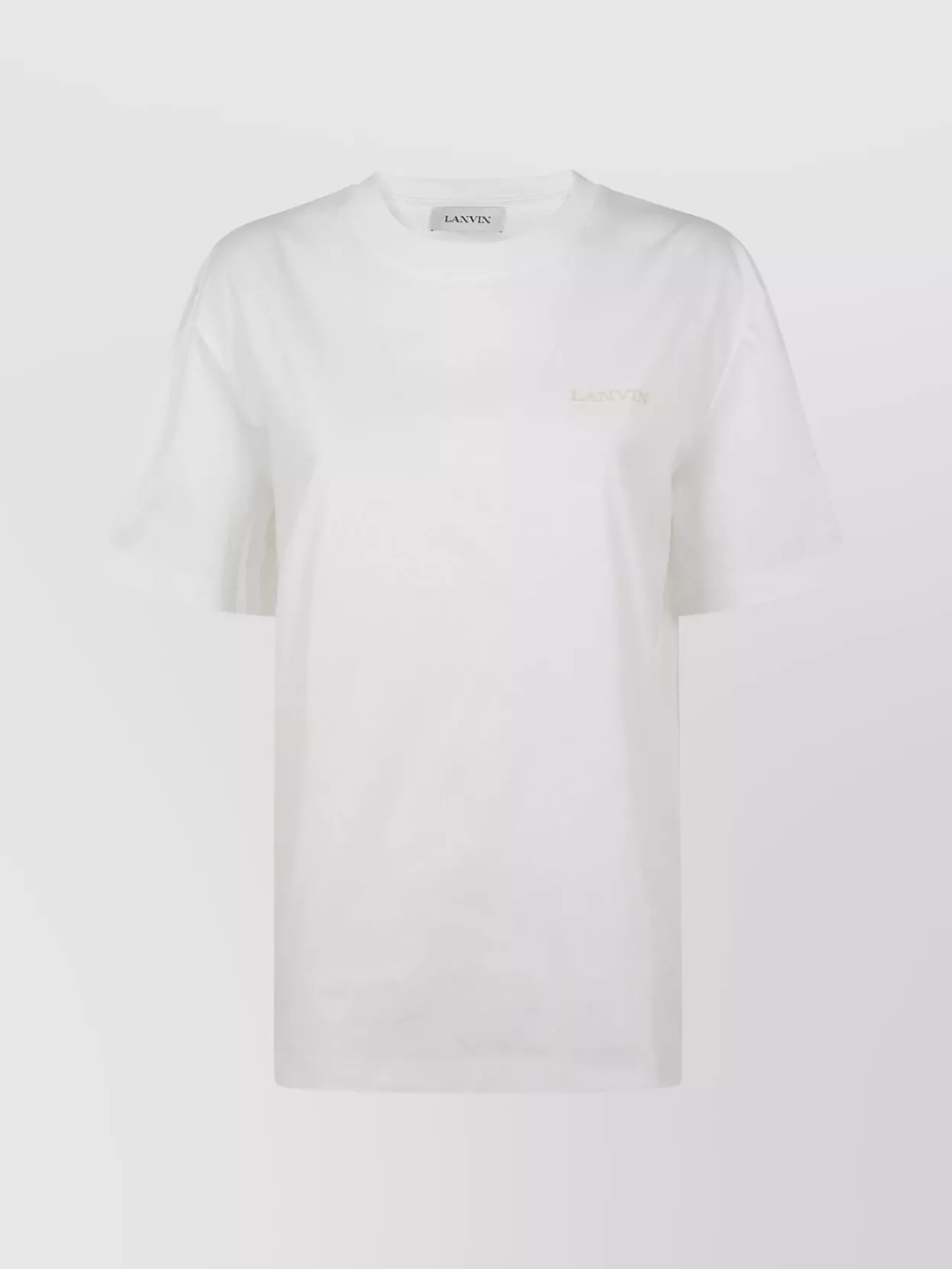 Lanvin Loop Logo Crew Neck T-Shirt