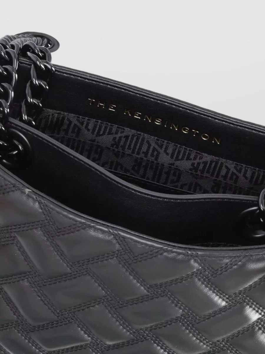 Kurt Geiger Leather Quilted Shoulder Bag
