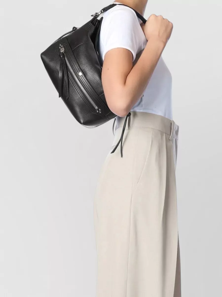 Jérôme Dreyfuss Leather Shoulder Bag