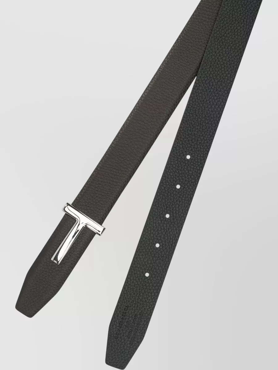 Tom Ford T Icon Signature Reversible Belt Design