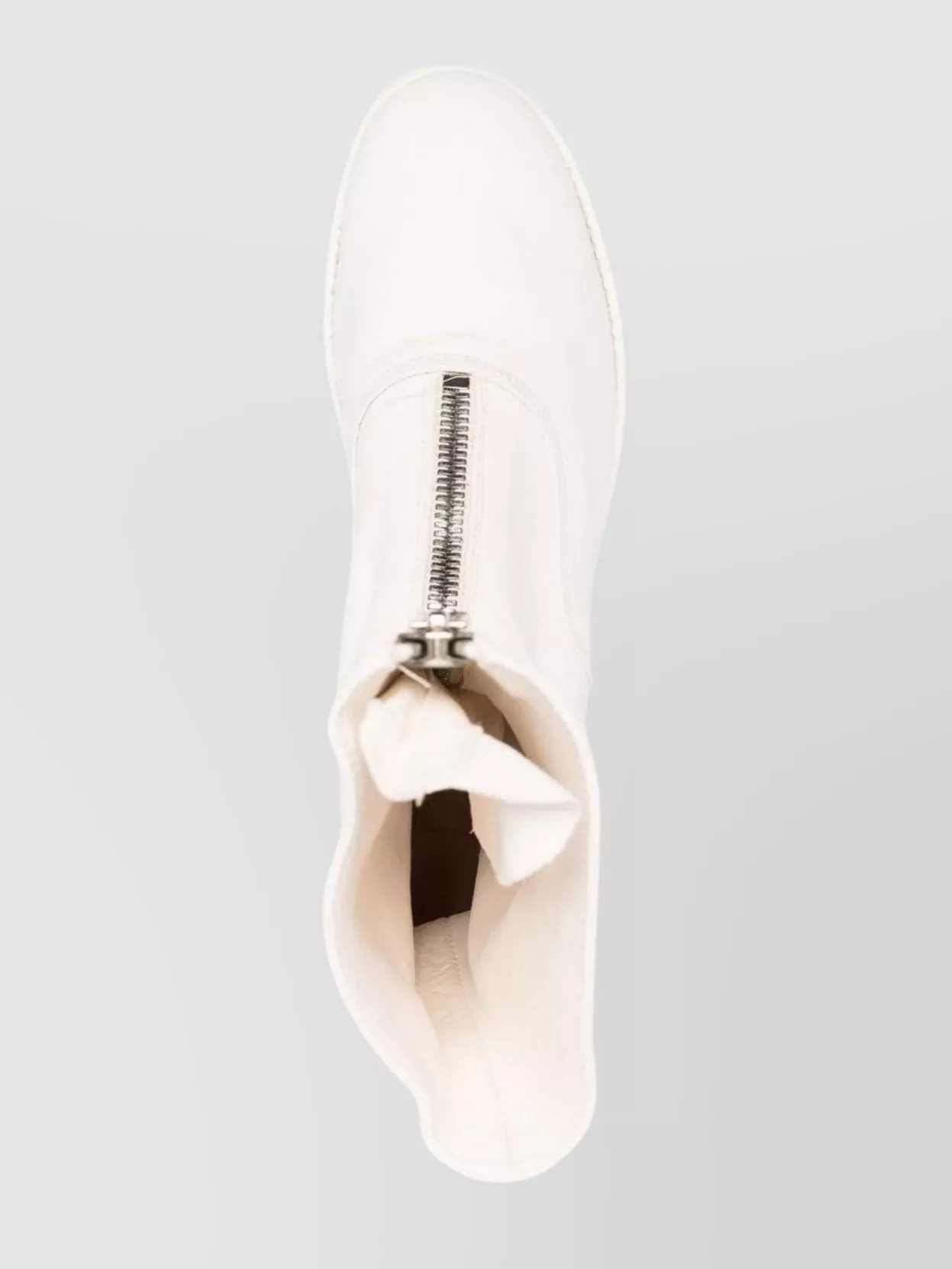 Guidi Zip Front Flat Sole Boots