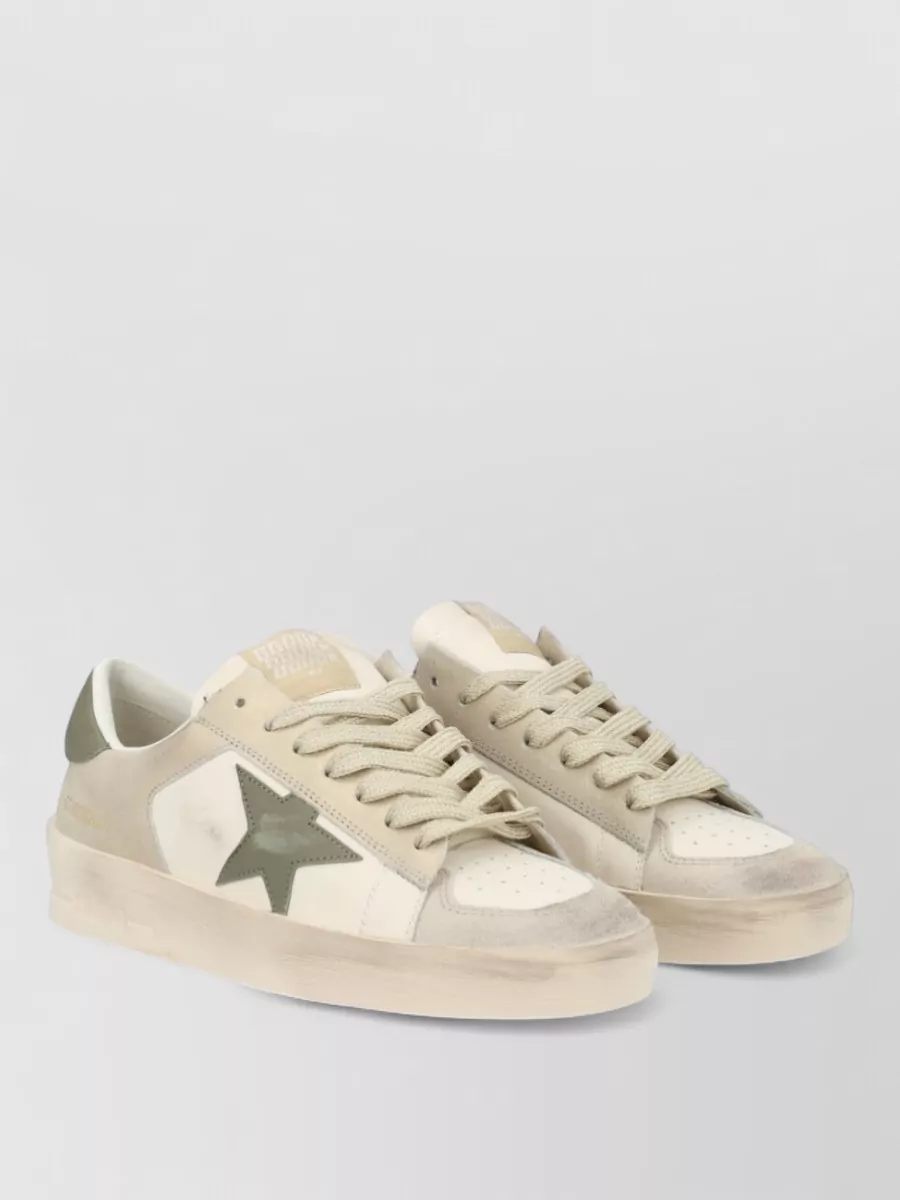 Golden Goose leather low-top sneakers
