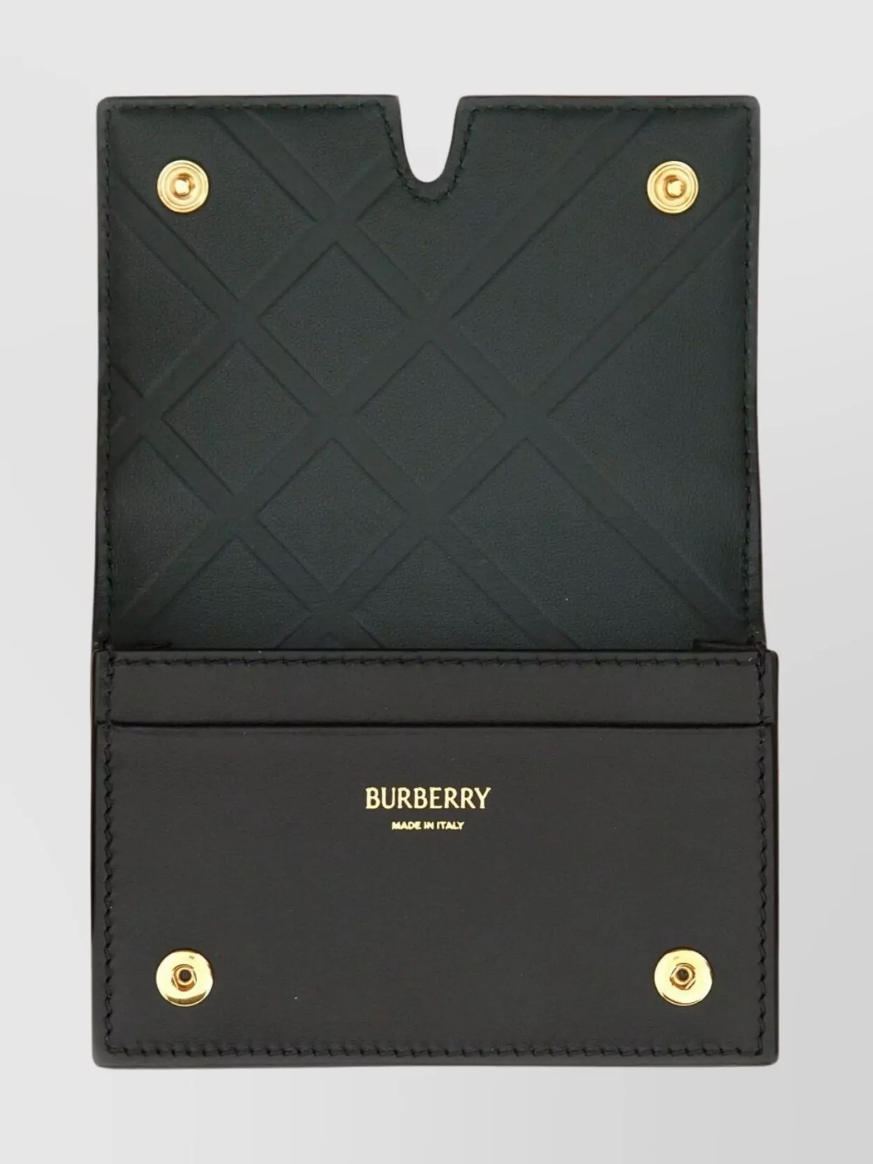Burberry "professional Snip" Foldover Card Holder