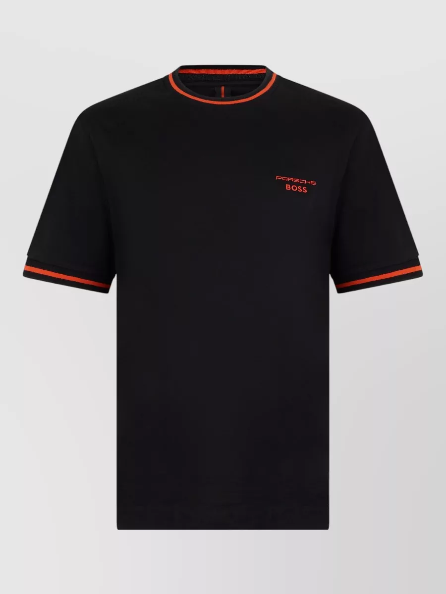 Boss cotton regular-fit short-sleeve t-shirt