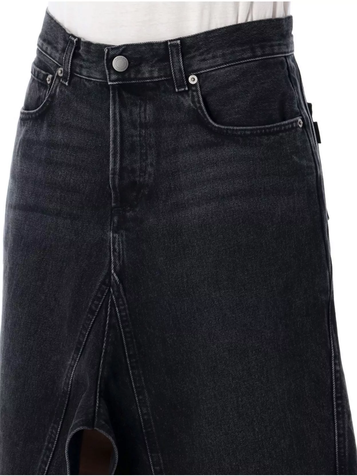 Haikure Stacy Dive Skirt Front Slit Design