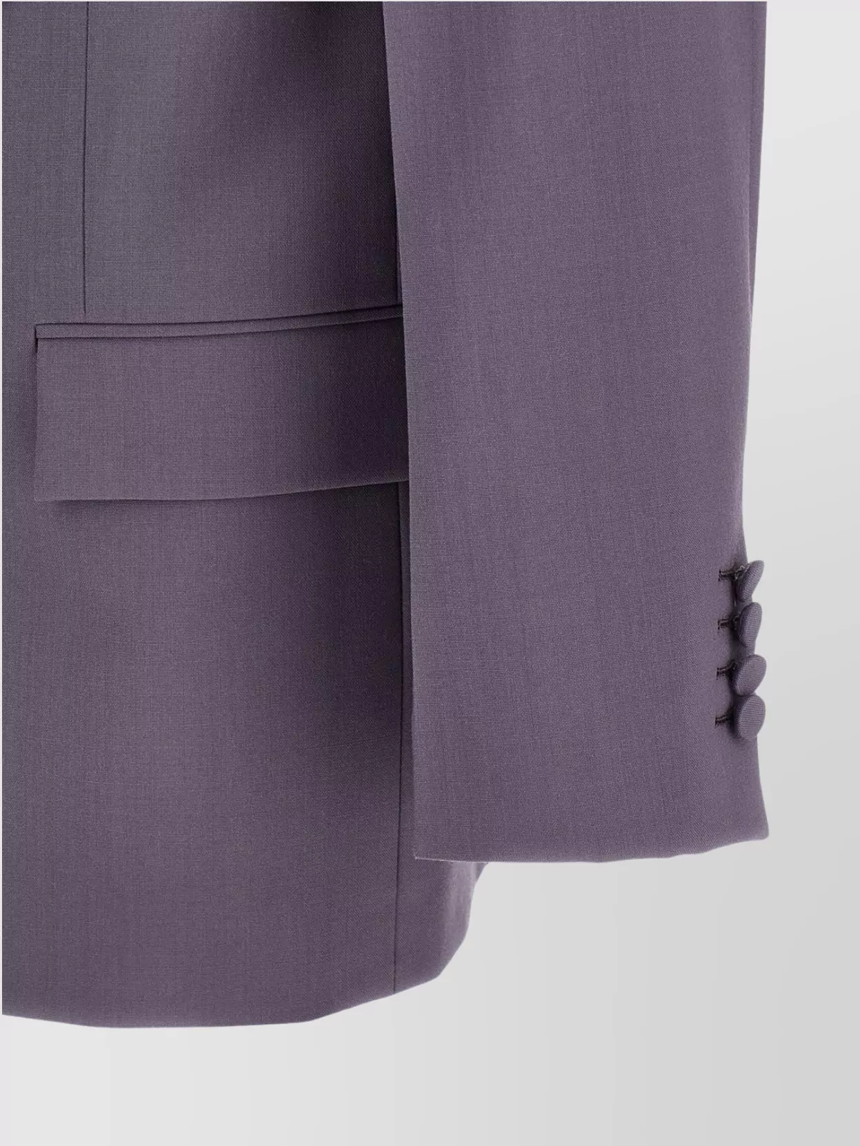 Gucci Double-Breasted Wool Blazer Notch Lapel