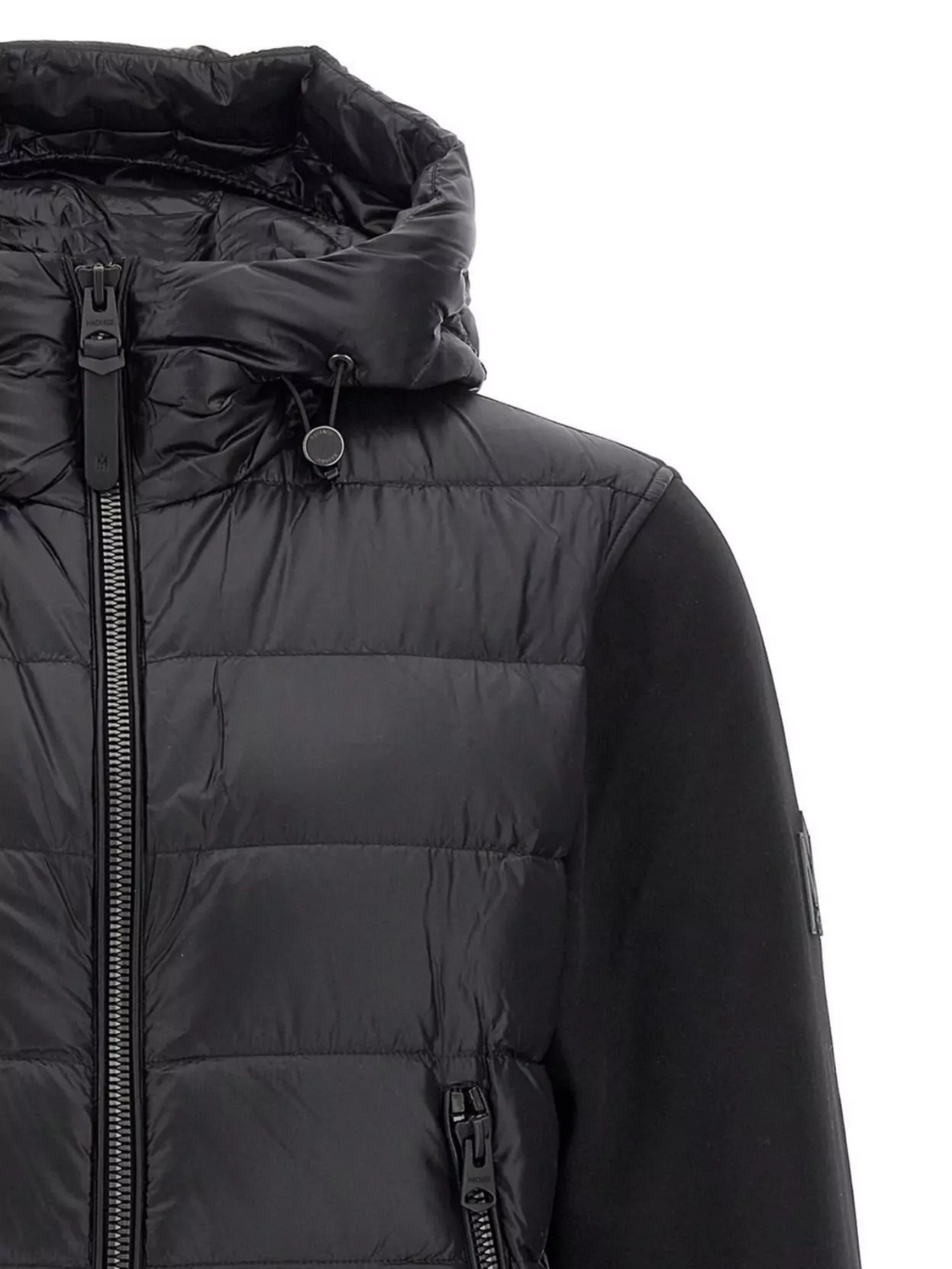 Mackage Long-sleeved Casual Jacket In Black