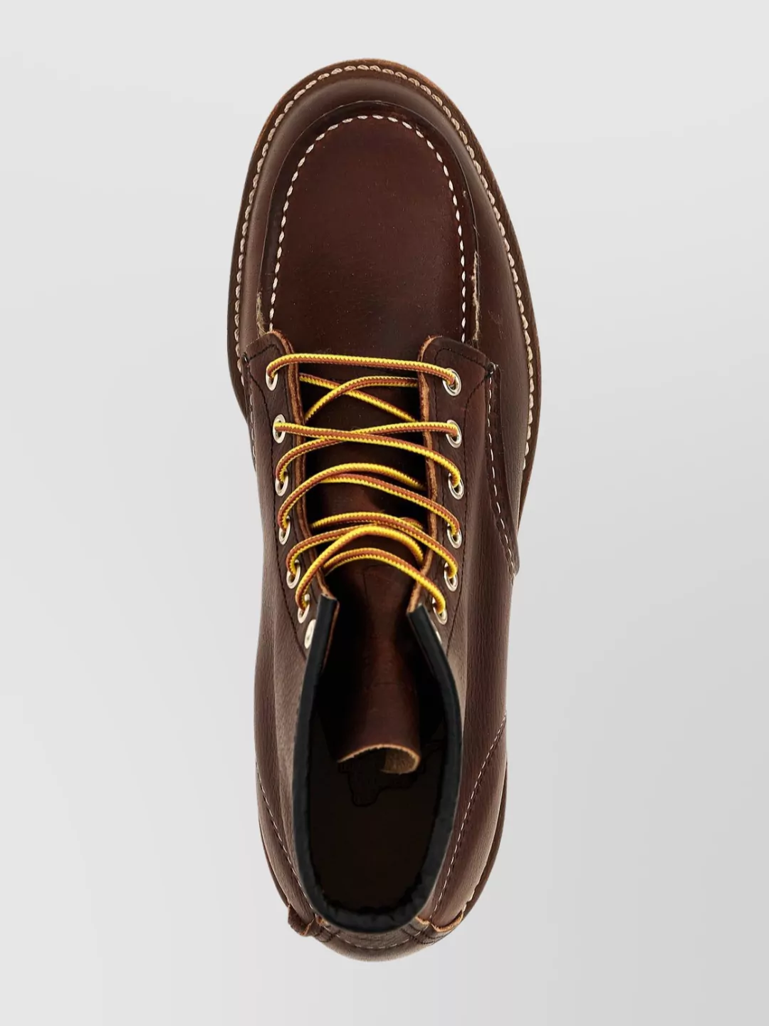 Red Wing Shoes Ankle Boots With Contrast Stitching And Rubber Sole