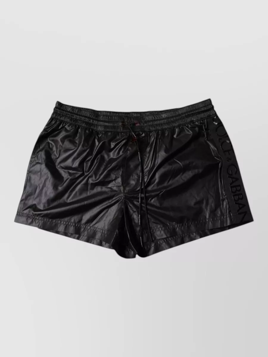 Dolce&Gabbana striped swim shorts
