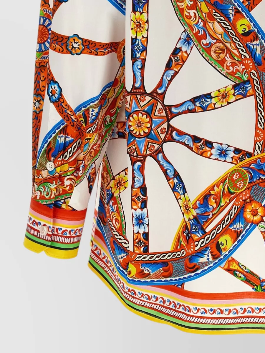 Dolce&Gabbana Cotton Printed Shirt