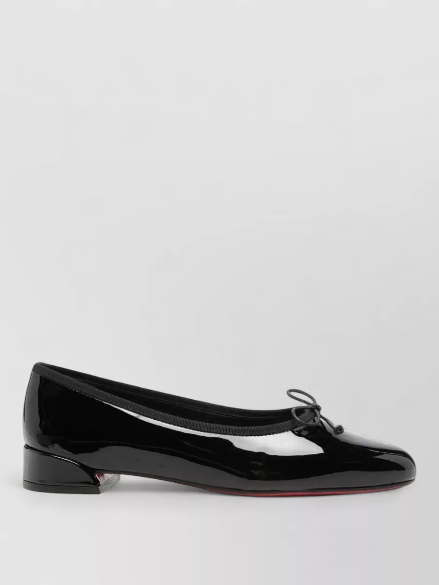 Christian Louboutin Patent Leather Ballerina Flats