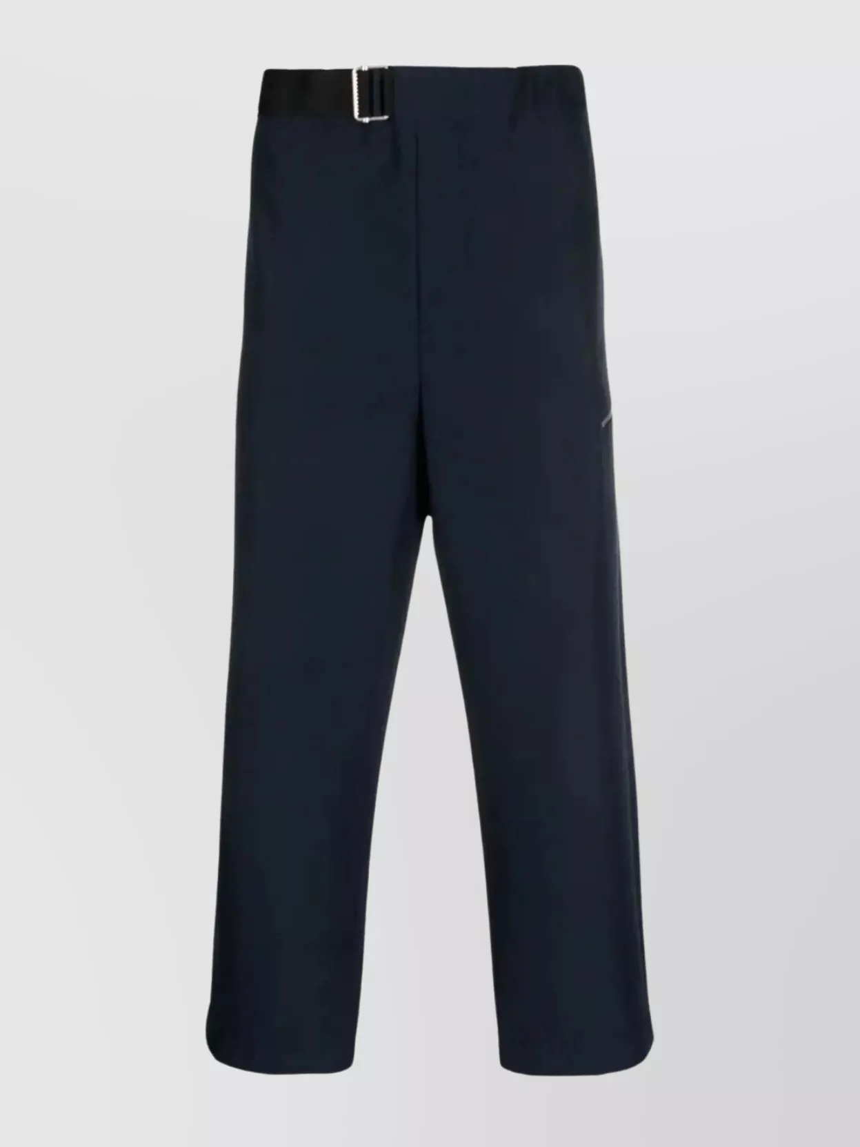 Oamc Waist Belted Wide Leg Trousers