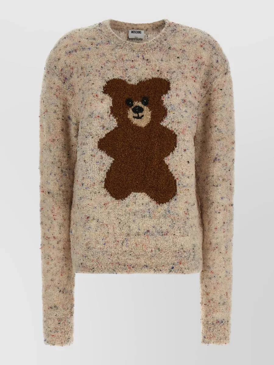 Moschino wool teddy bear jumper
