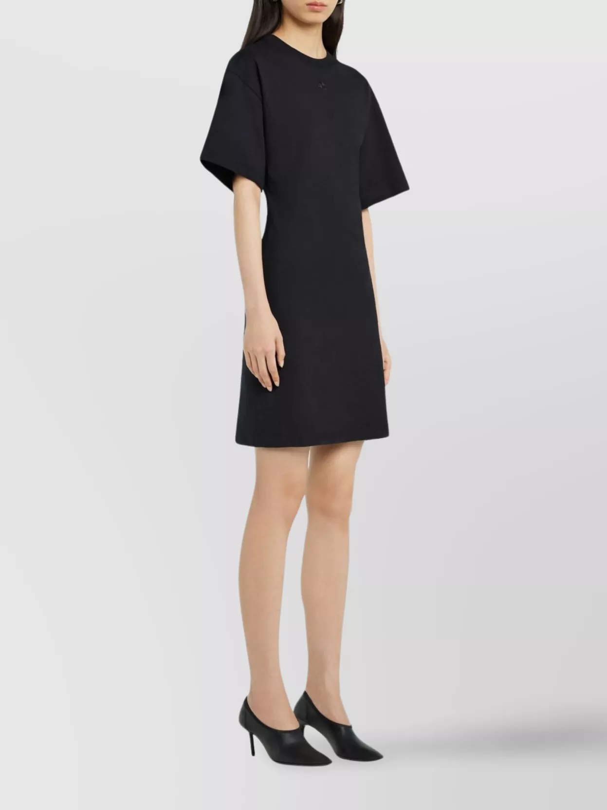 Courrèges Mini Dress In Cotton