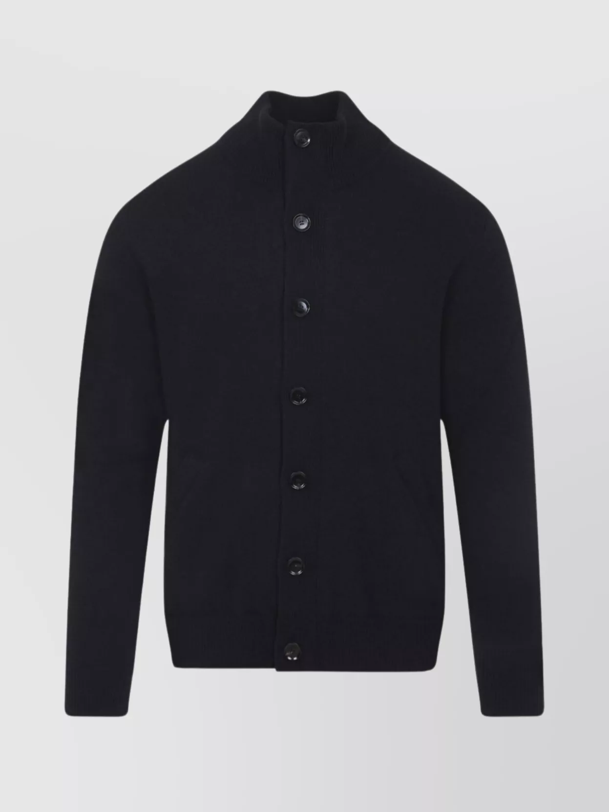 Brioni - cashmere high collar zip blouson
