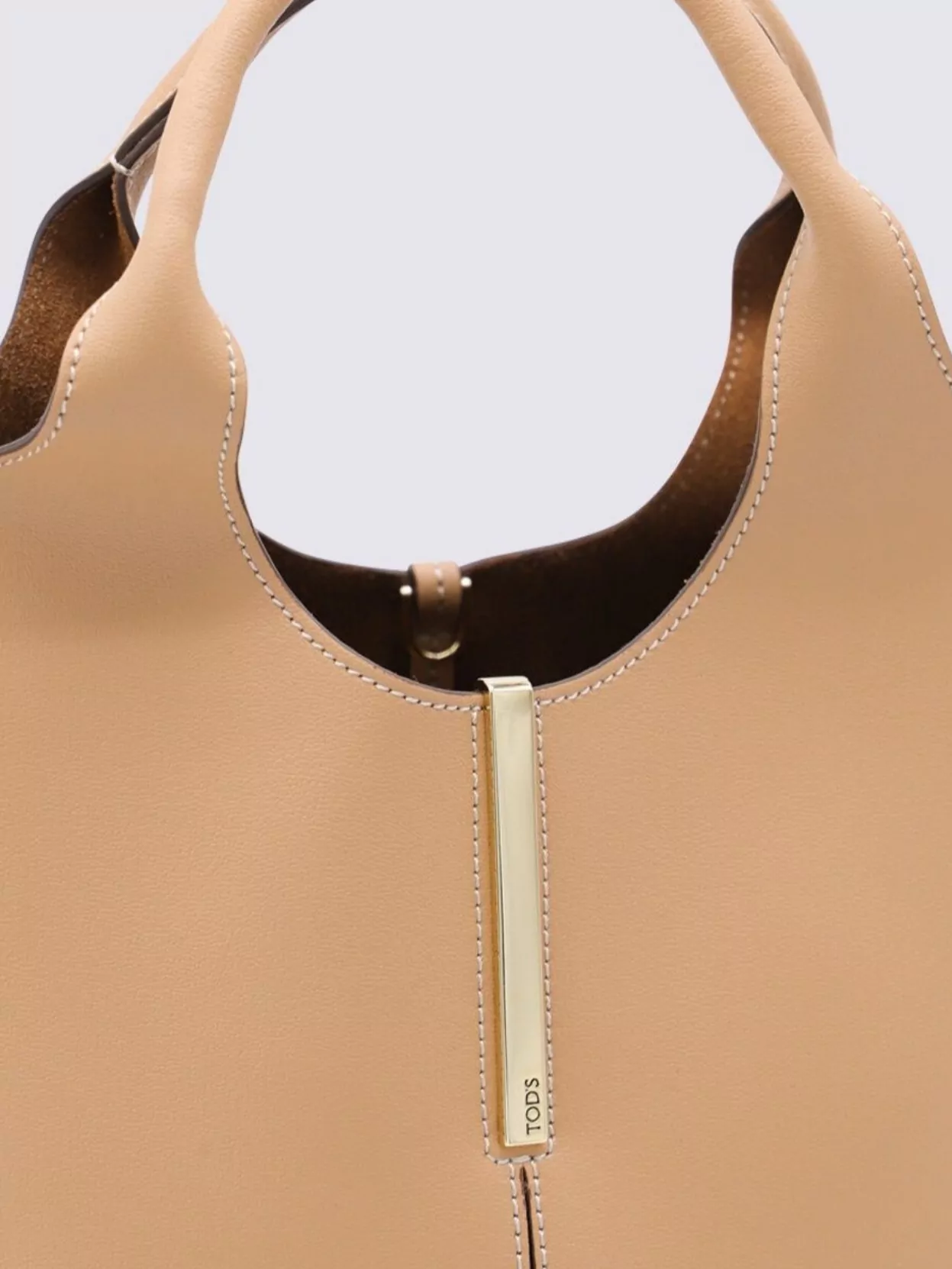 Tod's Shoulder Bag With Detachable Strap And Top Handles