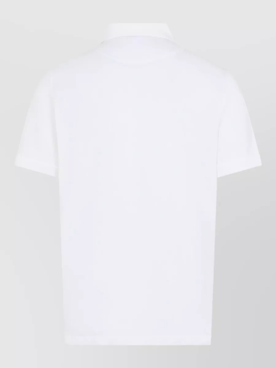 Kiton Cotton Short-Sleeve Polo Shirt