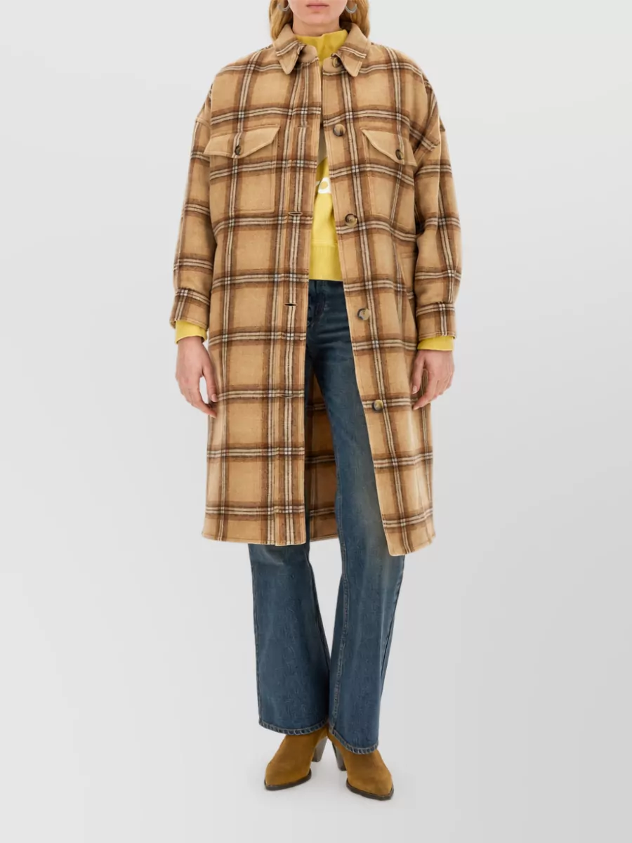Isabel Marant Oversized single-breasted coat