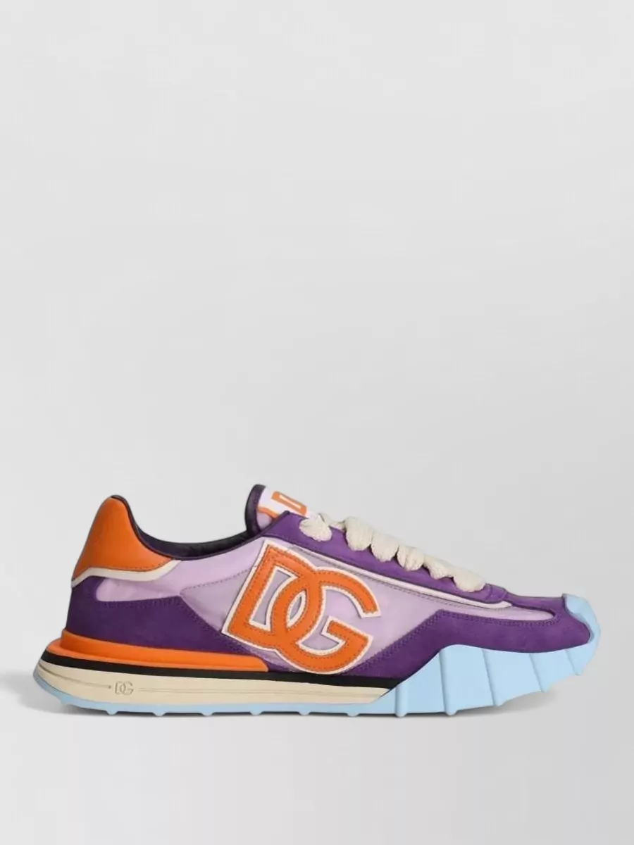 Dolce&Gabbana Logo-Appliqué Low-Top Sneakers