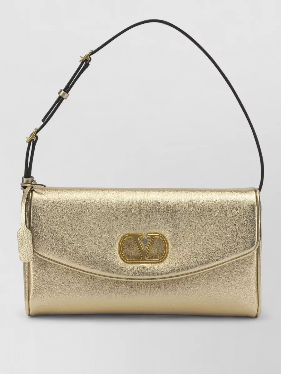 Valentino Garavani de vain small leather clutch bag