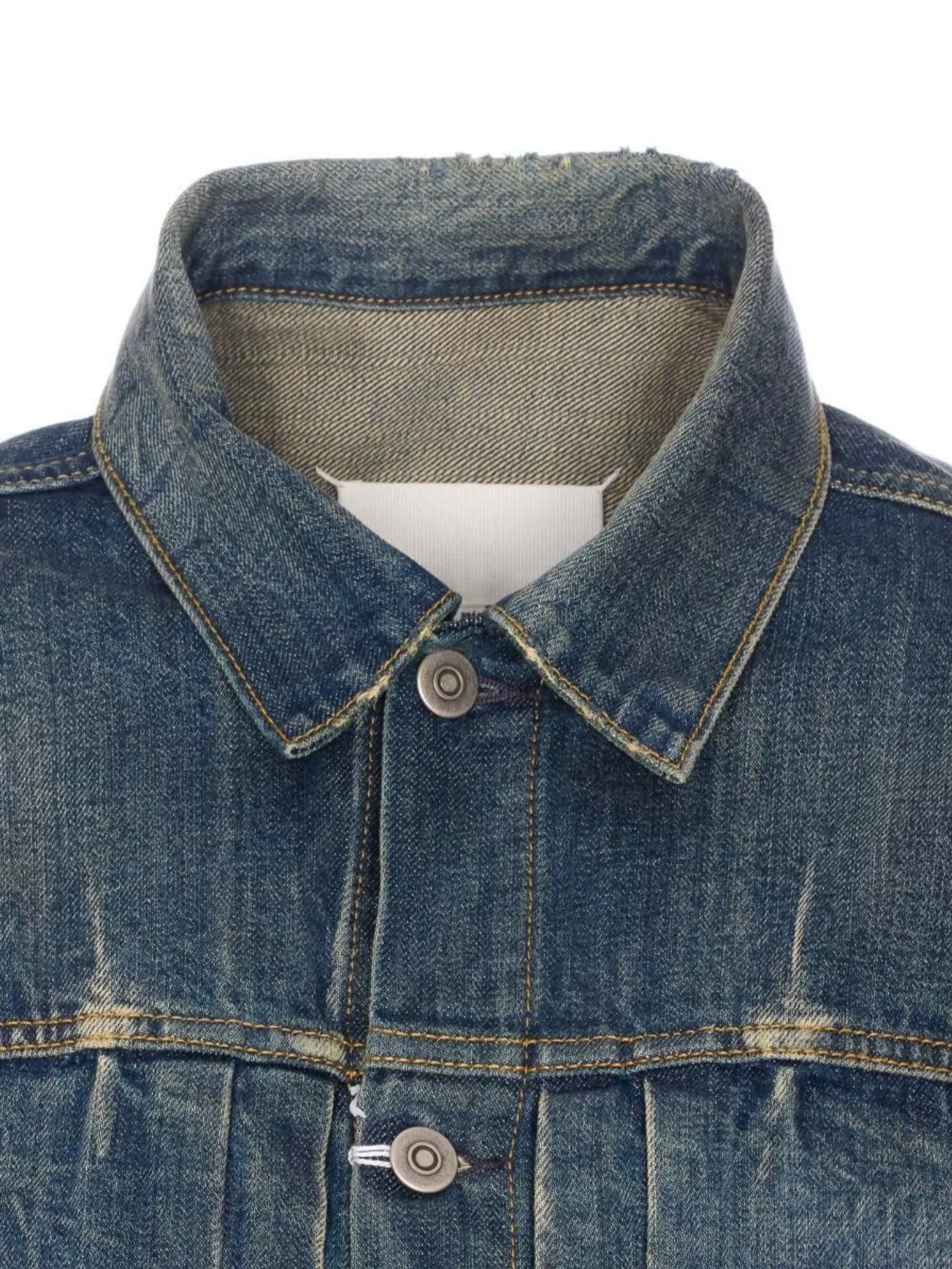 Maison Margiela Denim Jacket With Long Sleeves And Pockets