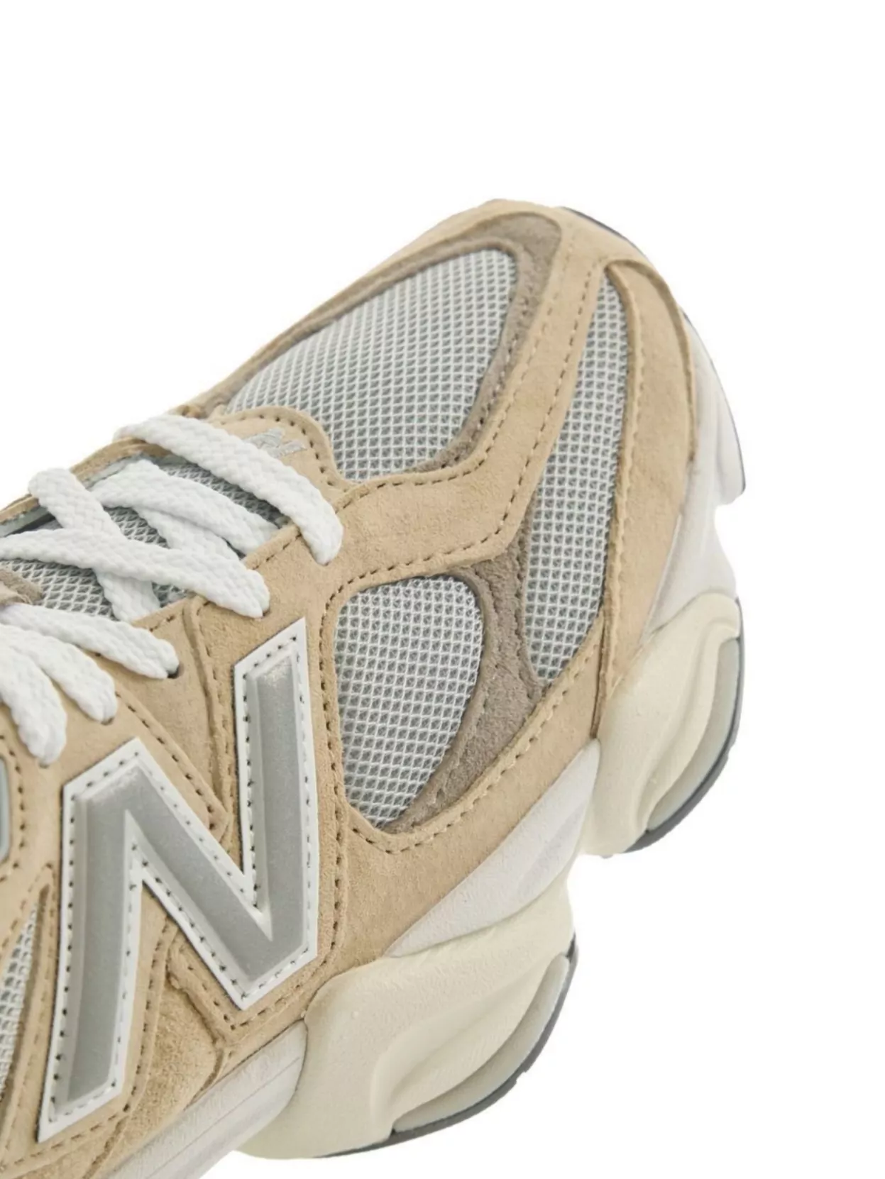 New Balance Chunky Sole Sneakers Panelled Mesh