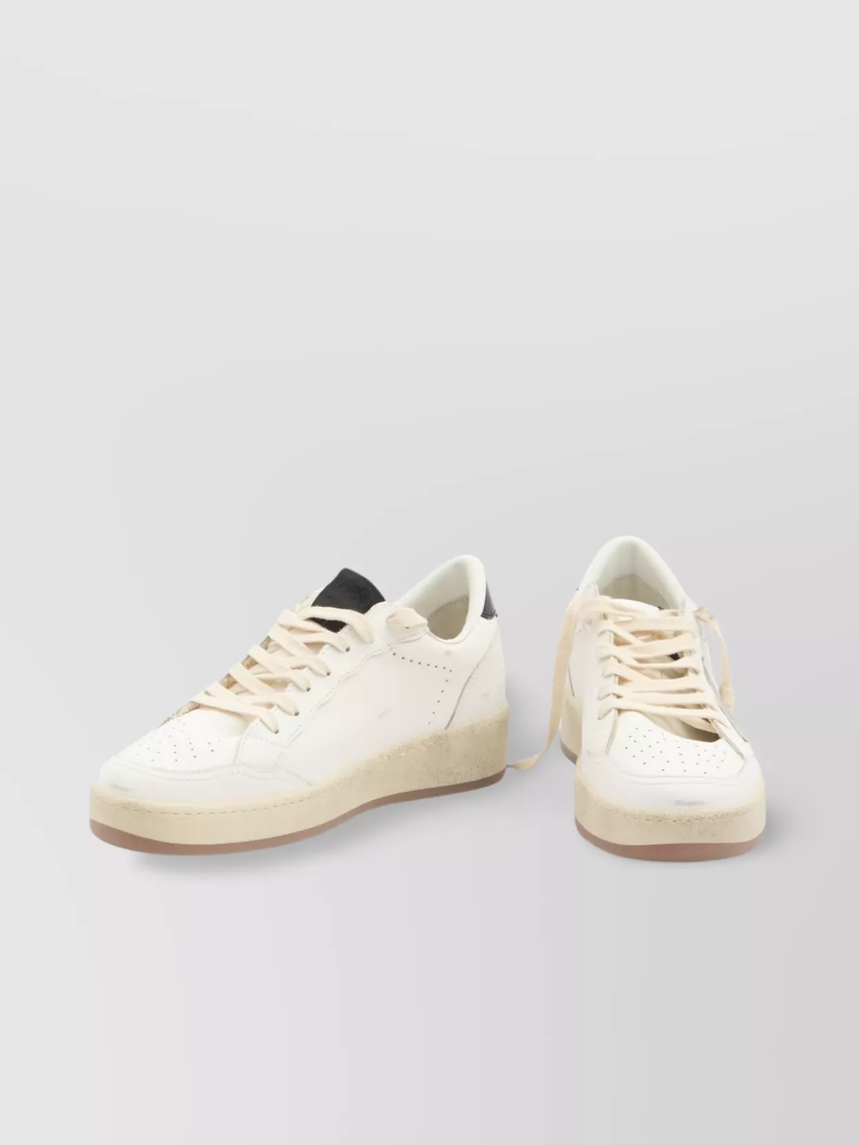 Golden Goose Sneakers Distressed Leather Suede Star