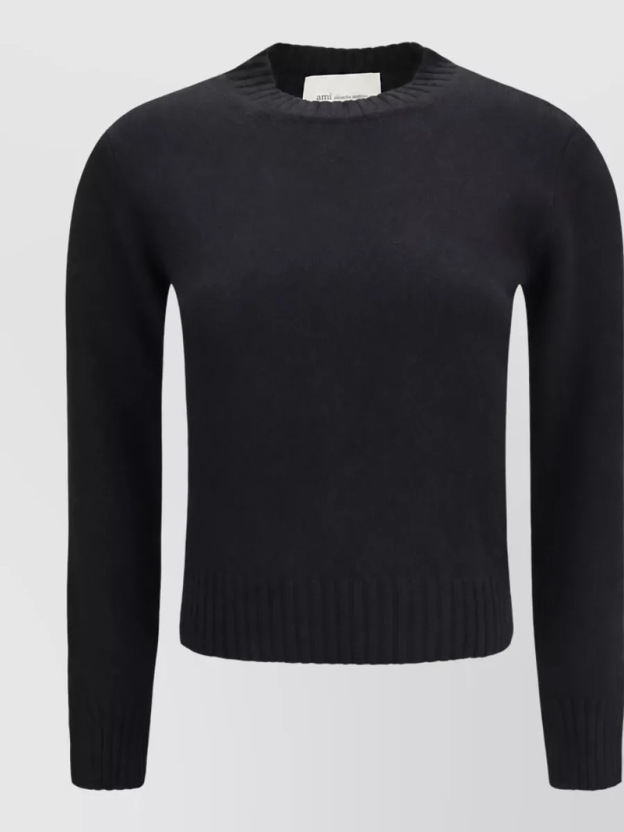 Ami Paris cashmere ami de coeur sweater