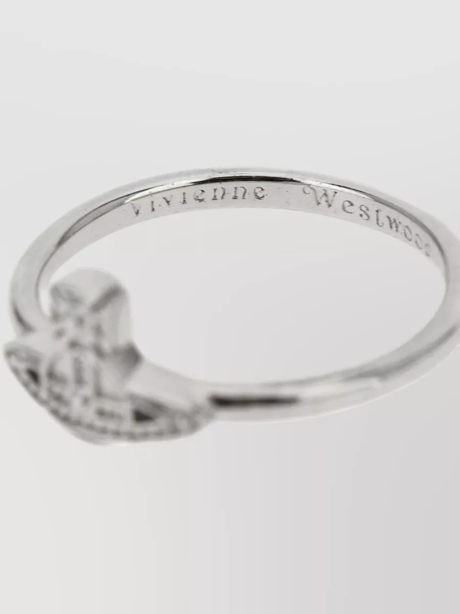 Vivienne Westwood Sterling Silver Oslo Ring