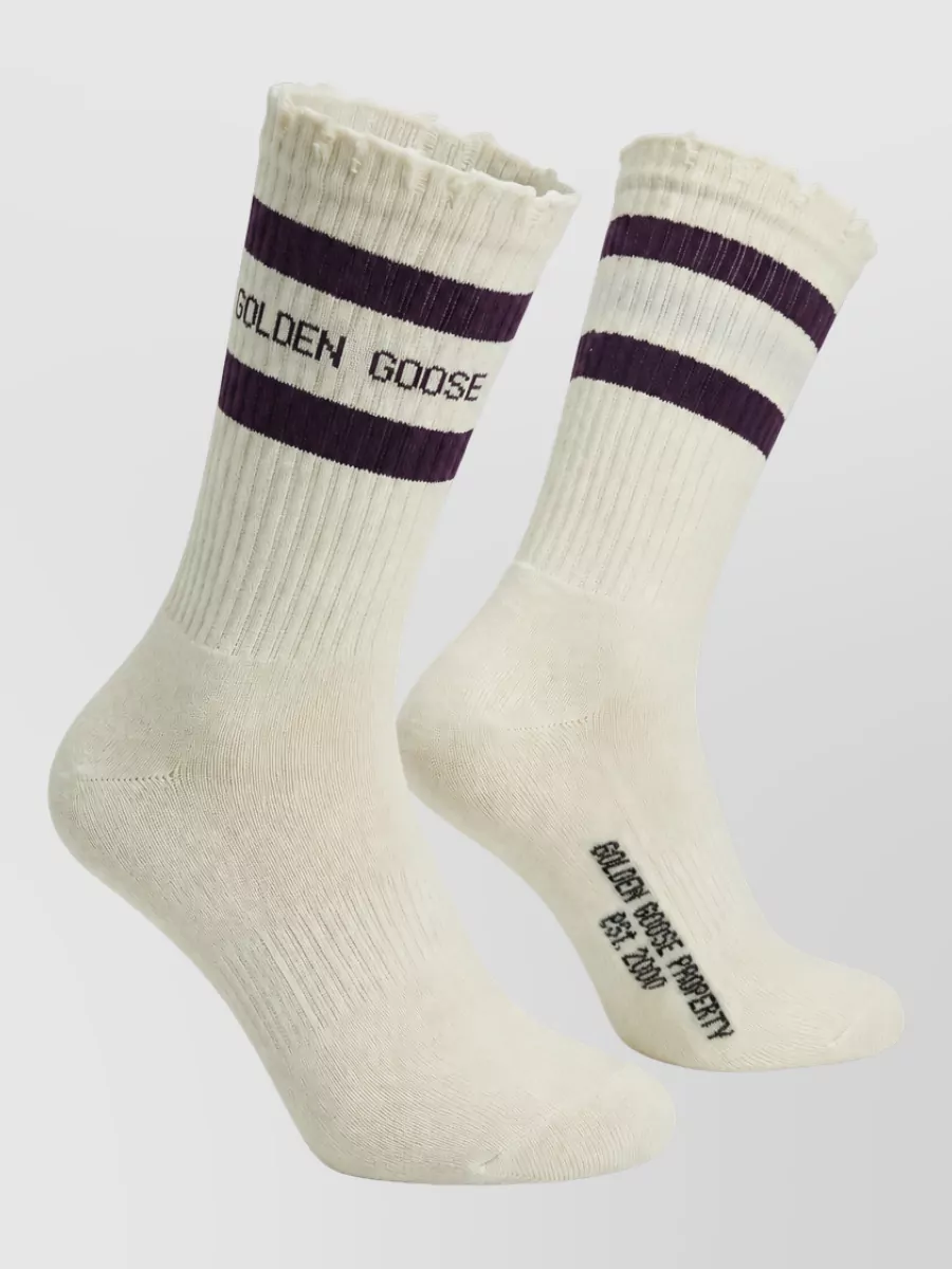 Golden Goose Striped Socks