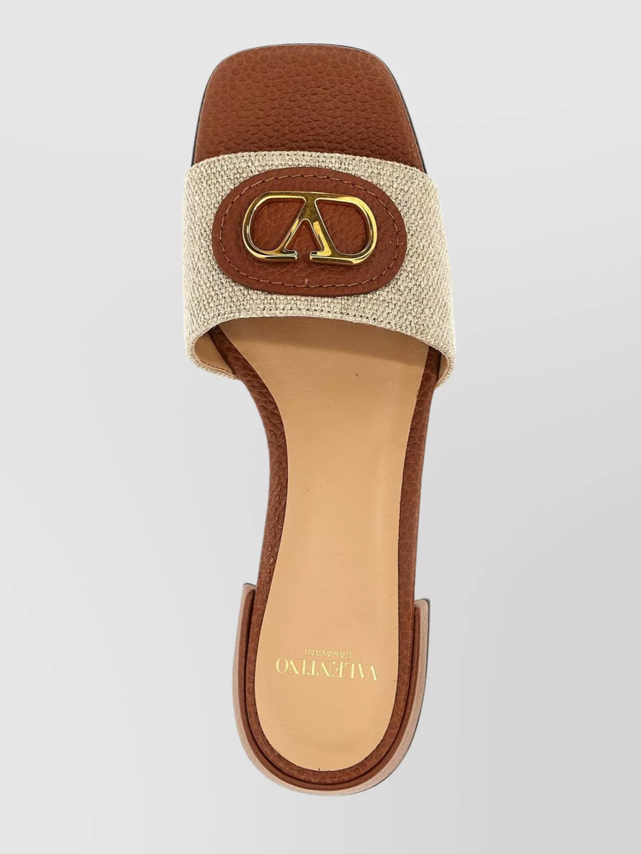 Valentino Garavani Vlogo Slides Block Heel