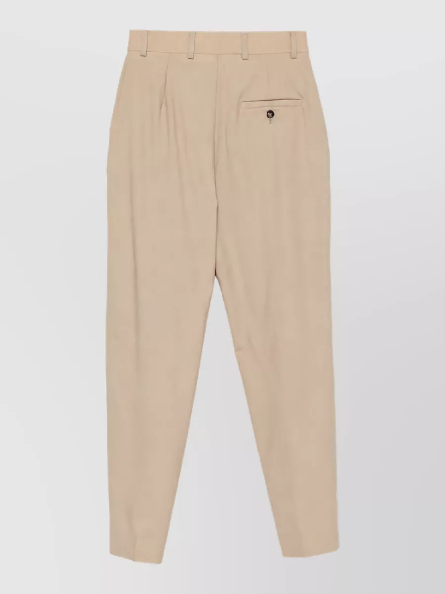 Moschino Wool Slim-Fit Trousers