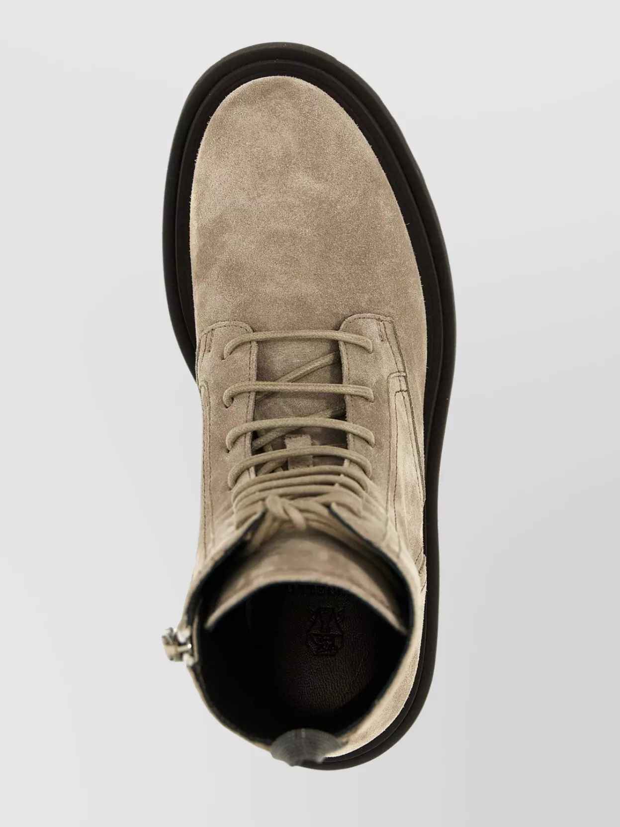 Brunello Cucinelli Suede Combat Boots Monile