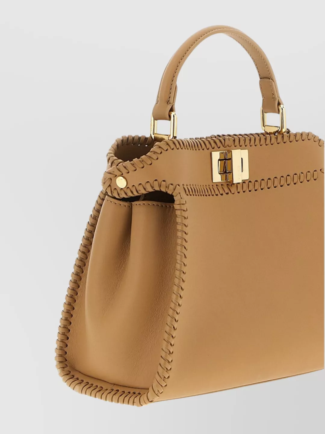 Fendi Mini Handbag Featuring Braided Handle