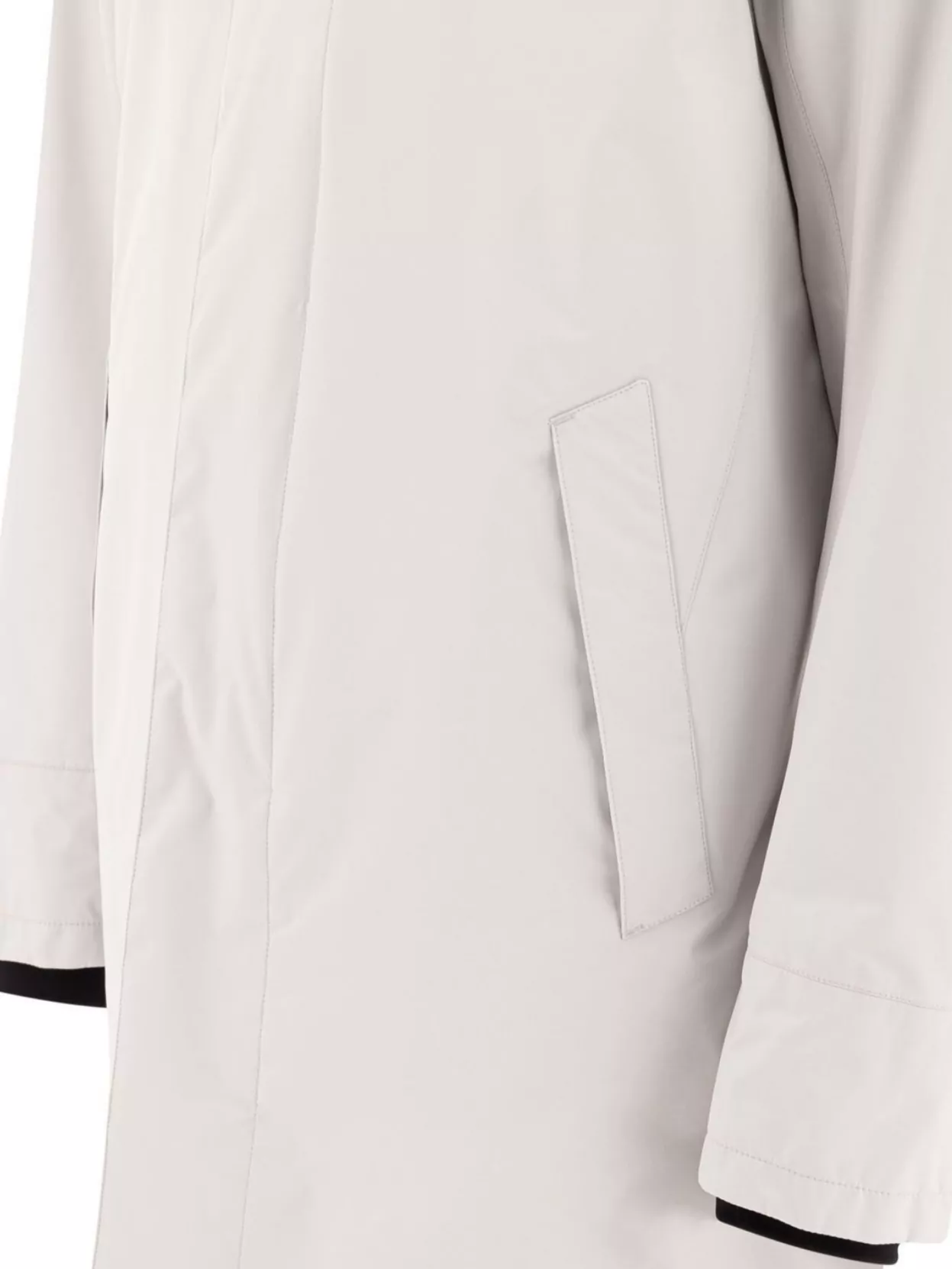 Herno Vent Back Pockets Hood Long Sleeves