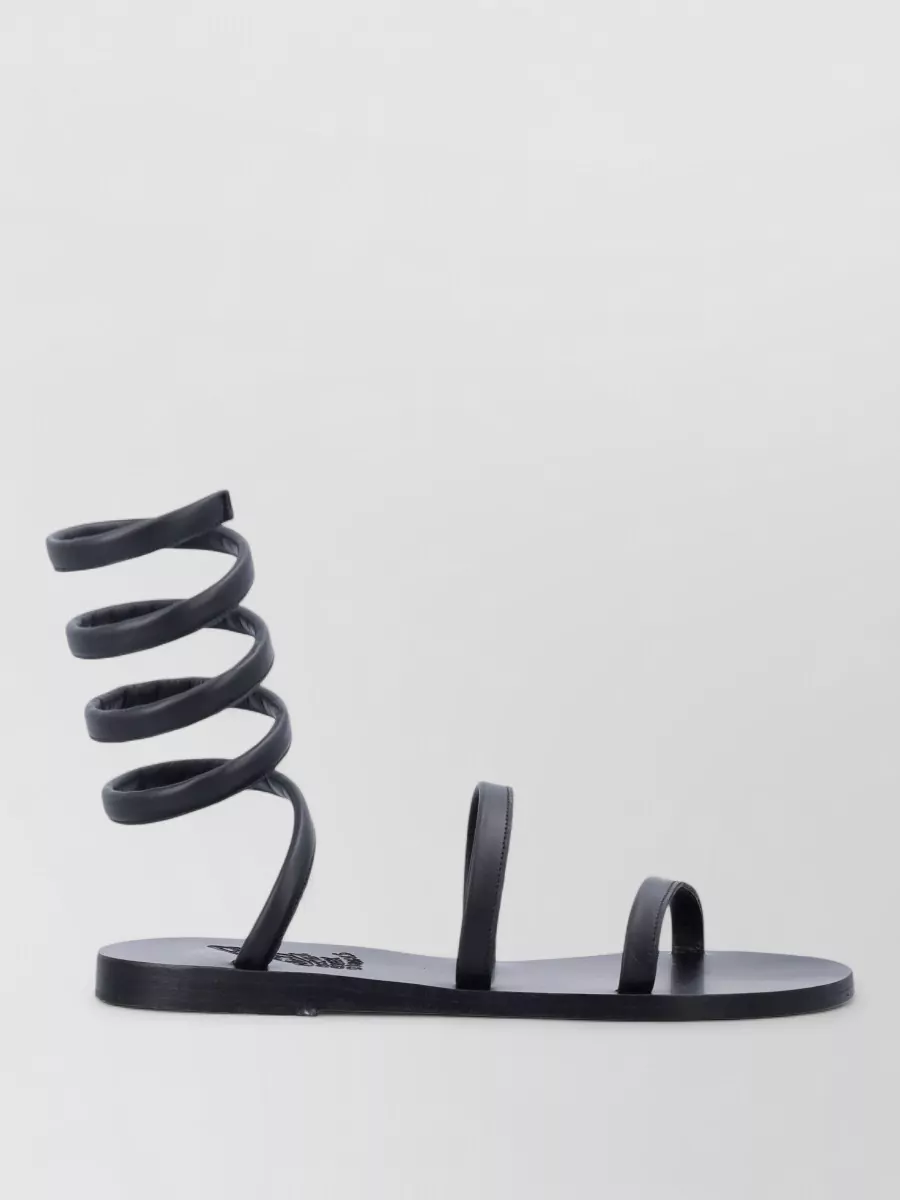 Ancient Greek Sandals Leather Wrap Sandals