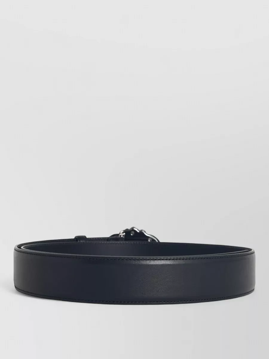 Versace Medusa Leather Belt Adjustable Length Smooth