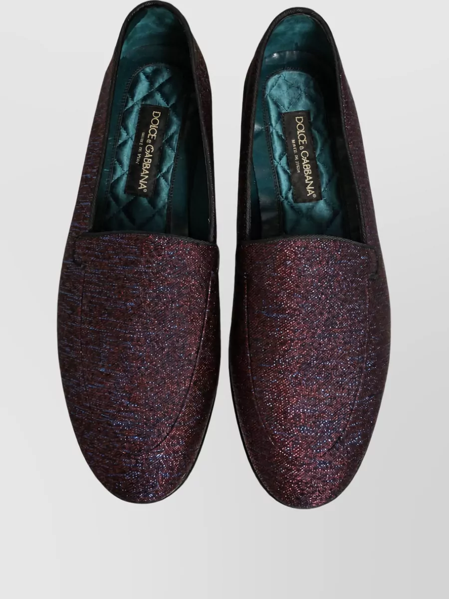 Dolce&Gabbana Leather Slippers