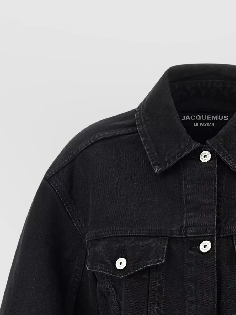 Jacquemus Denim Belted Jacket