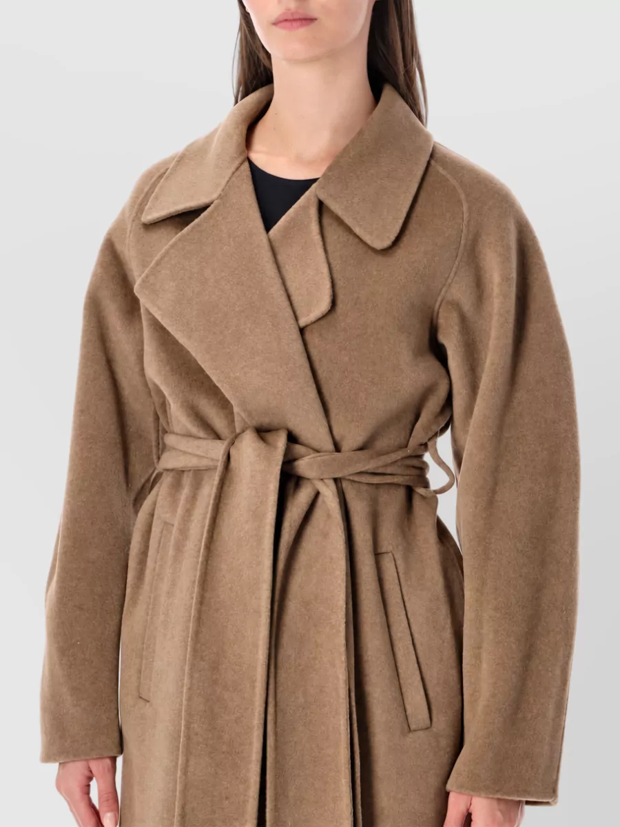 Soeur Cashmere Wool Trench Coat