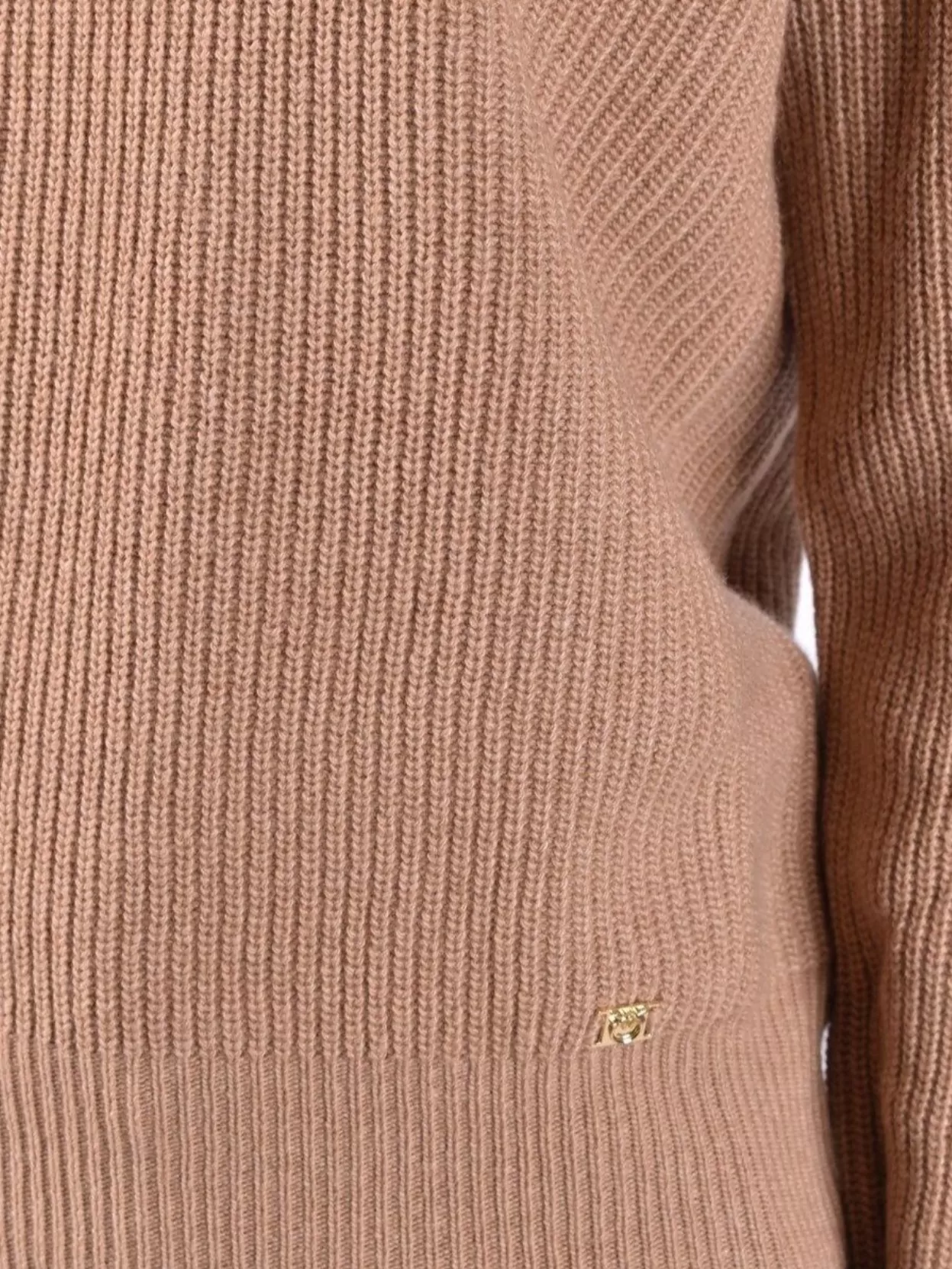 Pinko Ribbed Crew Neck Knitwear Sweaters