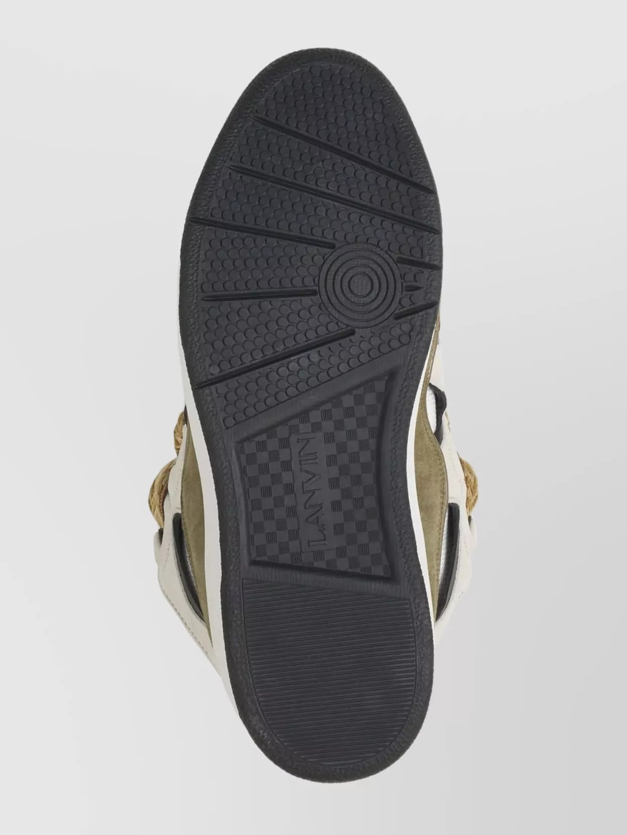 Lanvin Bold Sole Sneakers Featuring Unique Design
