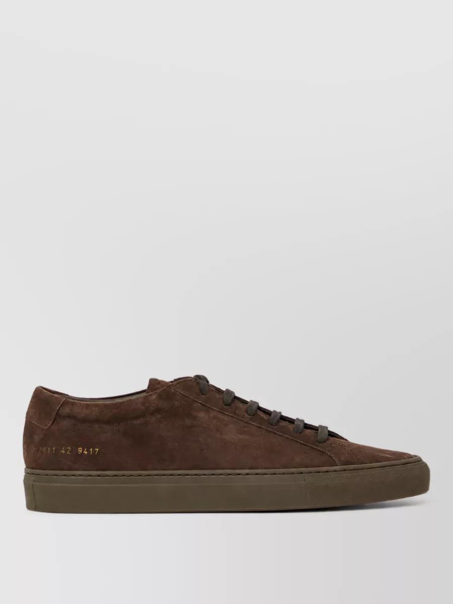 Common Projects Suede Lace-Up Sneakers