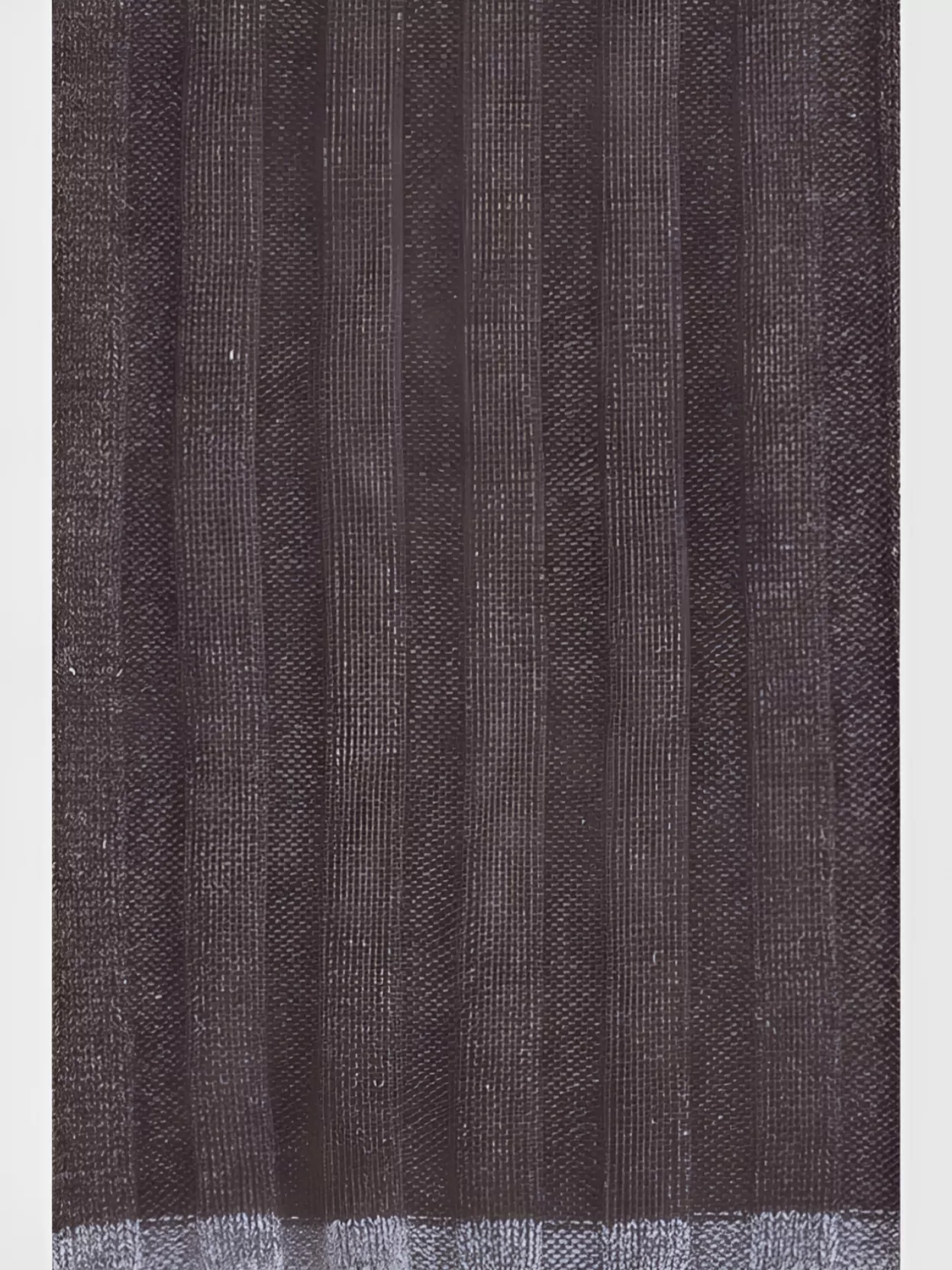 Brunello Cucinelli Ribbed Cashmere Scarf Beaded