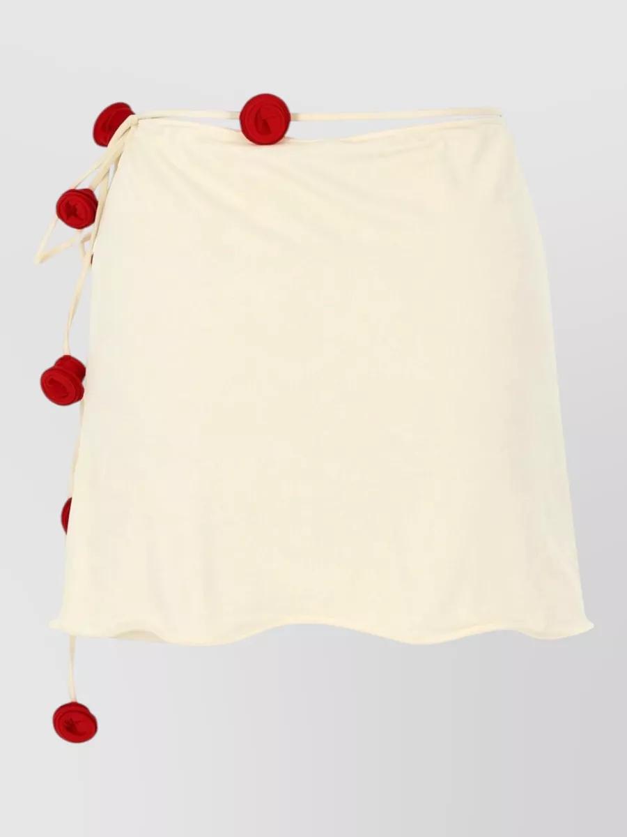 La Reveche Asymmetric Draped Skirt