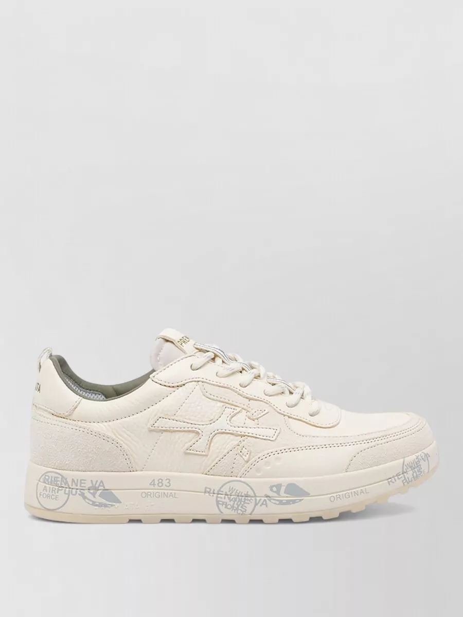 Premiata Low Top Sneakers Round Toe Sole