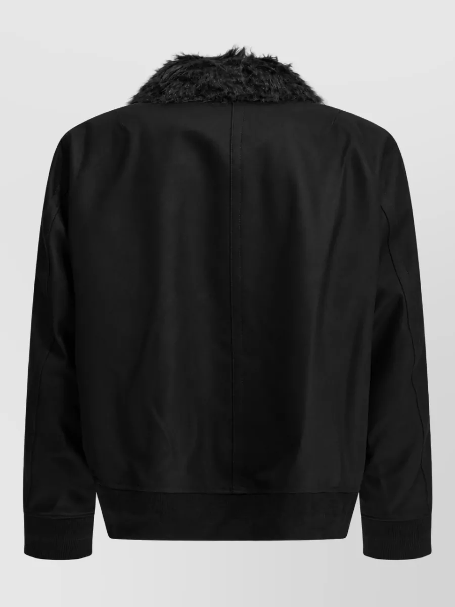 Sacai Wool Padded Bomber Jacket